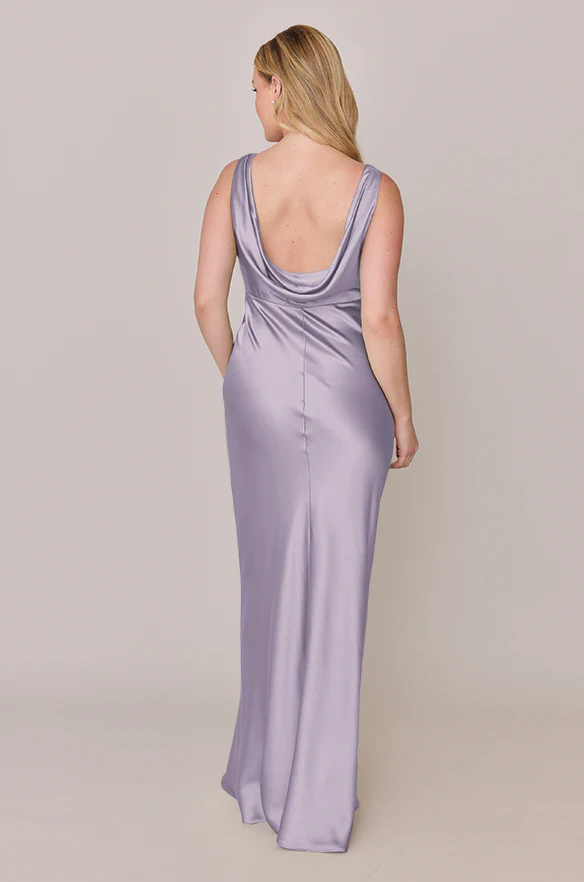 Audrey Satin Dress | Made To Order - Image 74