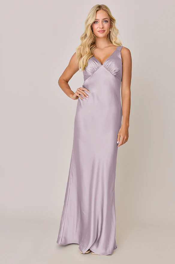 Audrey Satin Dress | Made To Order - Image 79