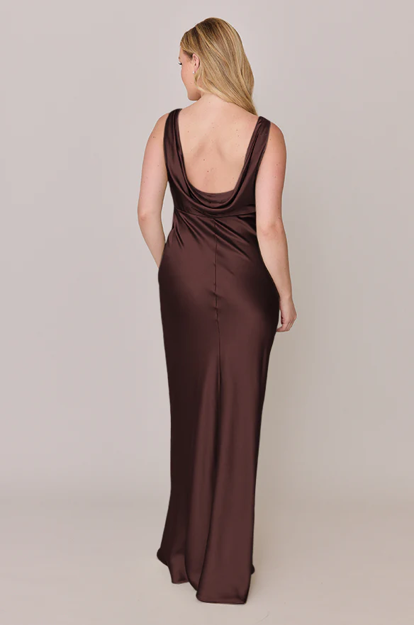 Audrey Satin Dress | Made To Order - Image 82