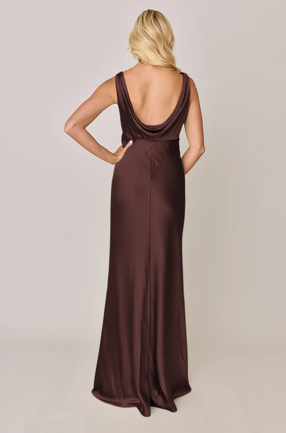 Audrey Satin Dress | Made To Order - Image 84
