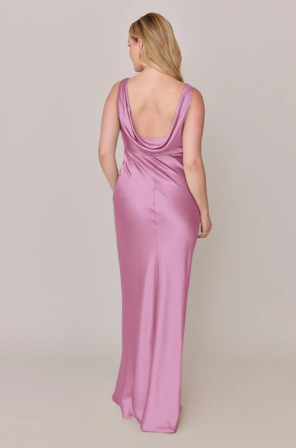 Audrey Satin Dress | Made To Order - Image 90