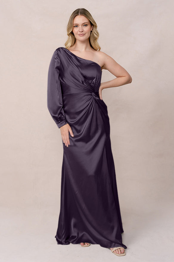 Aurora Satin Dress | Made To Order - Image 35