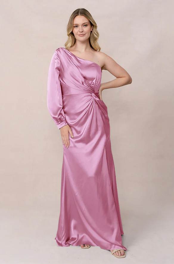 Aurora Satin Dress | Made To Order - Image 65