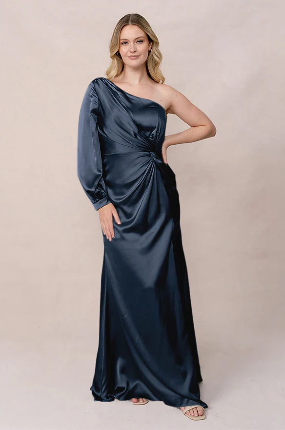 Aurora Satin Dress | Made To Order - Image 77