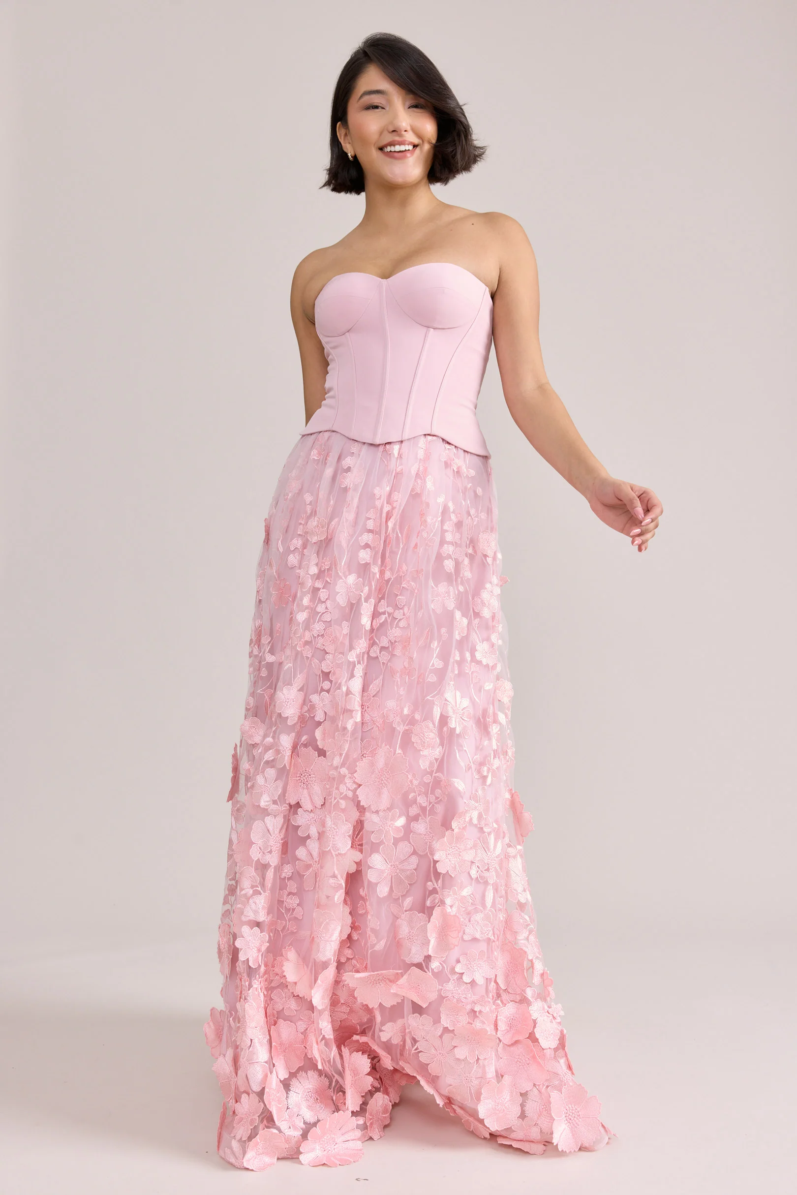 Azalea Crepe + Appliqué Dress | Ready To Ship