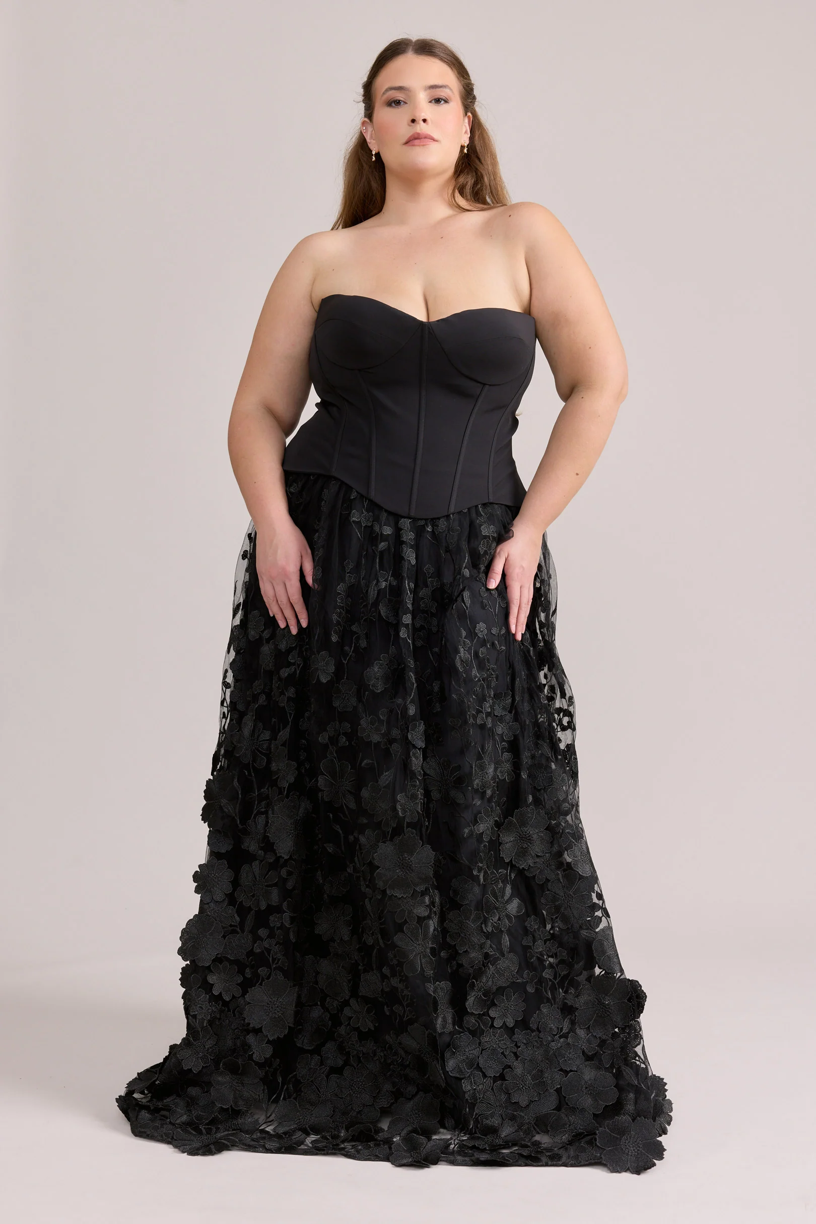 Azalea Crepe + Appliqué Dress | Ready To Ship - Image 5
