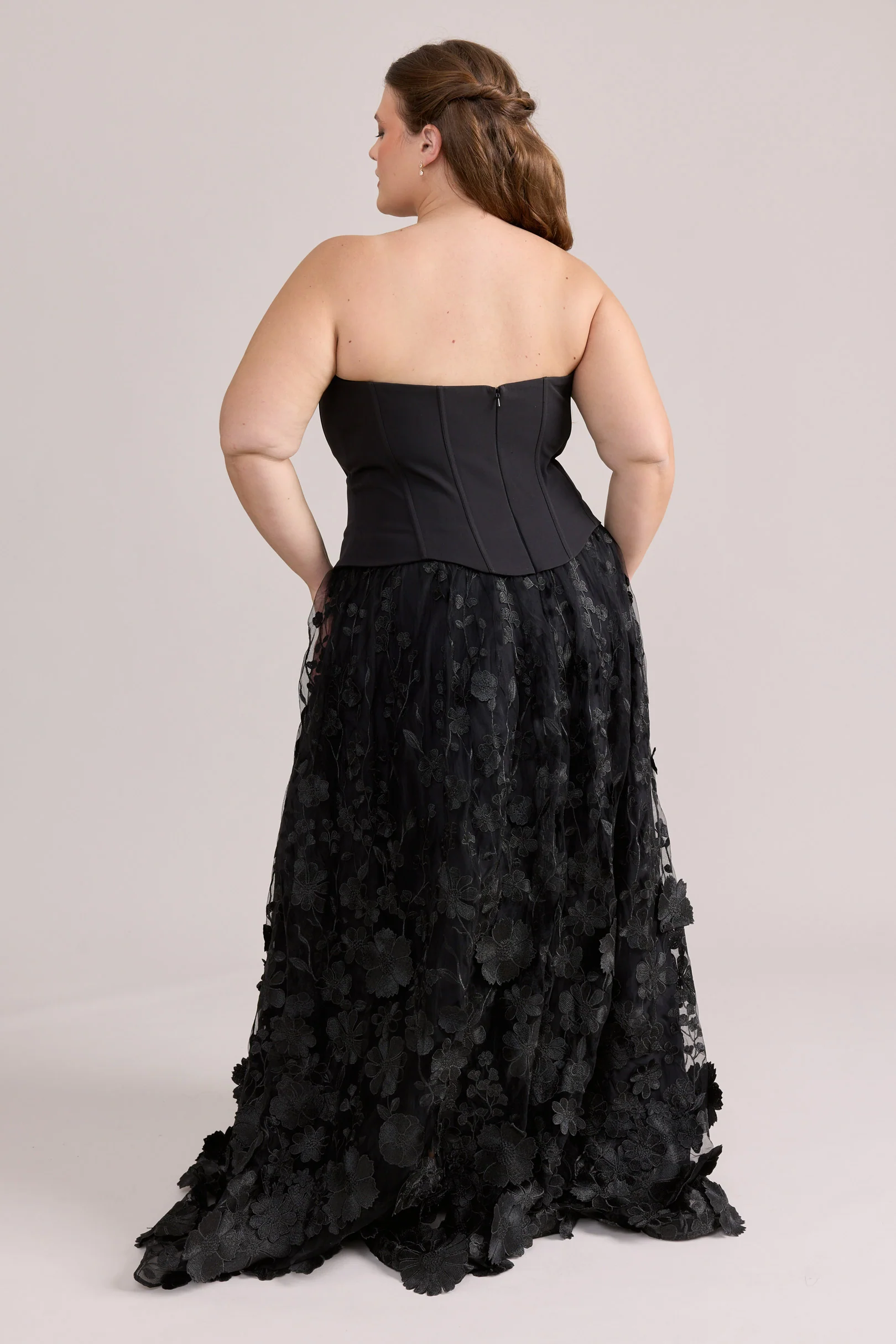 Azalea Crepe + Appliqué Dress | Ready To Ship - Image 6