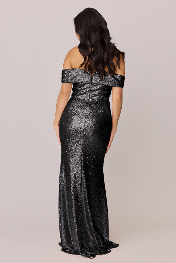 Bardot Sequin Dress | Made To Order - Image 10