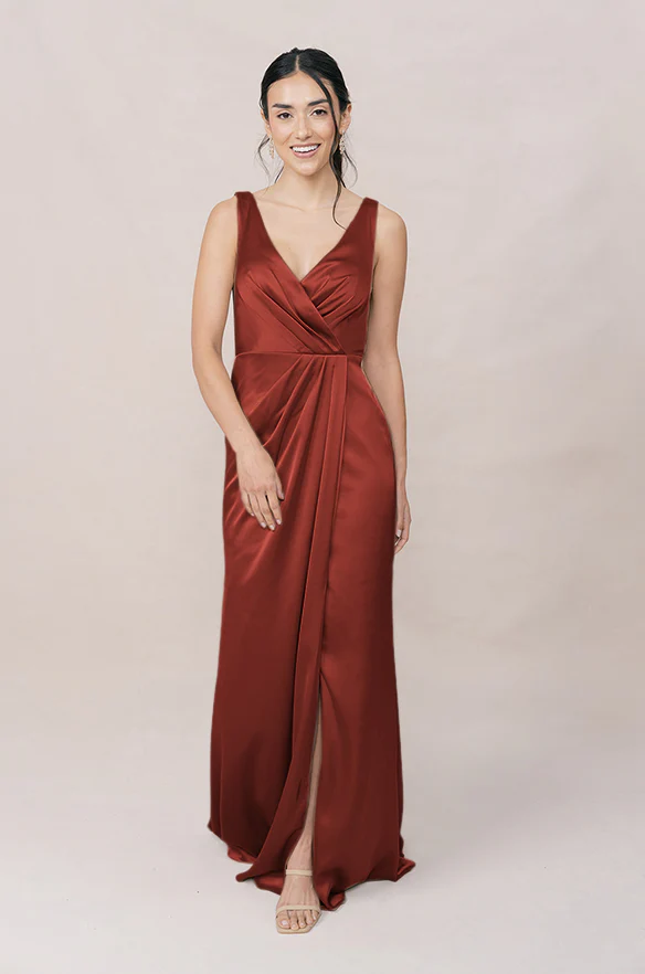 Blair Satin Dress | Made To Order - Image 104
