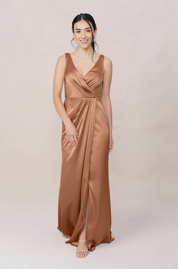 Blair Satin Dress | Made To Order - Image 106