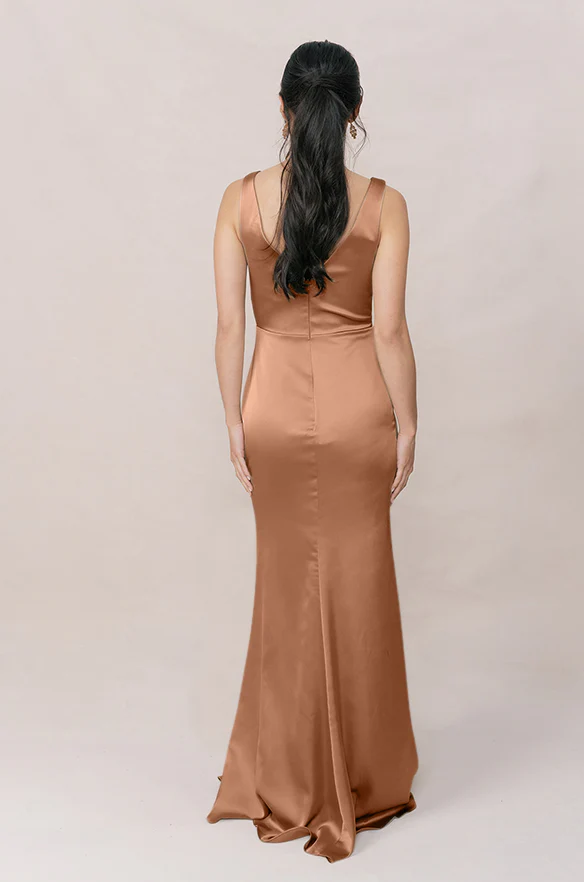 Blair Satin Dress | Made To Order - Image 107