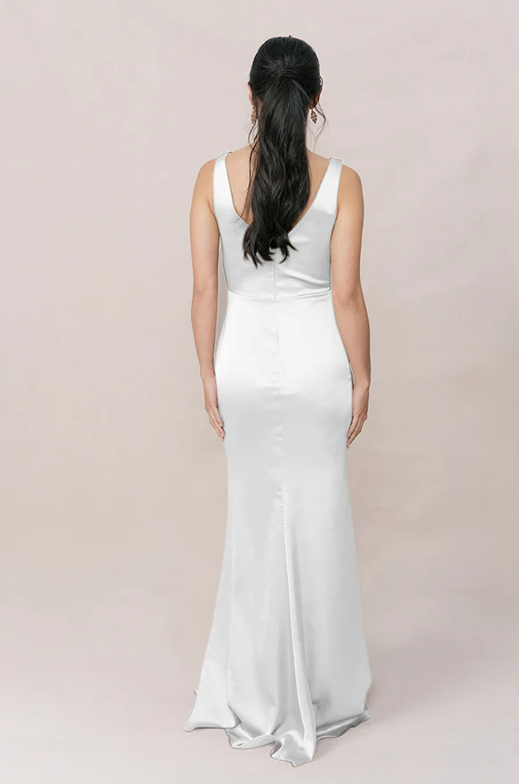 Blair Satin Dress | Made To Order - Image 111