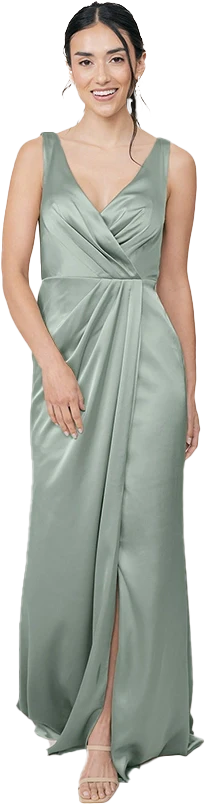 Blair Satin Dress | Made To Order - Image 149
