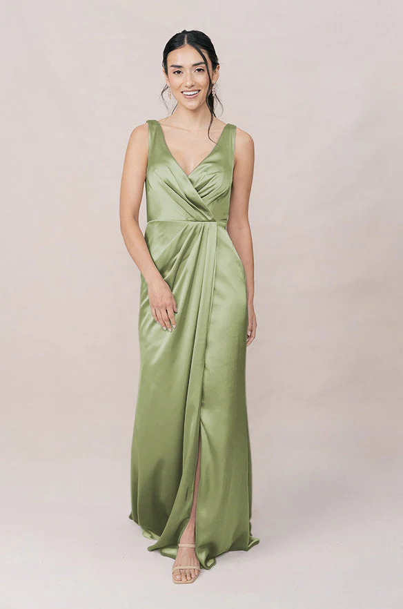Blair Satin Dress | Made To Order - Image 162