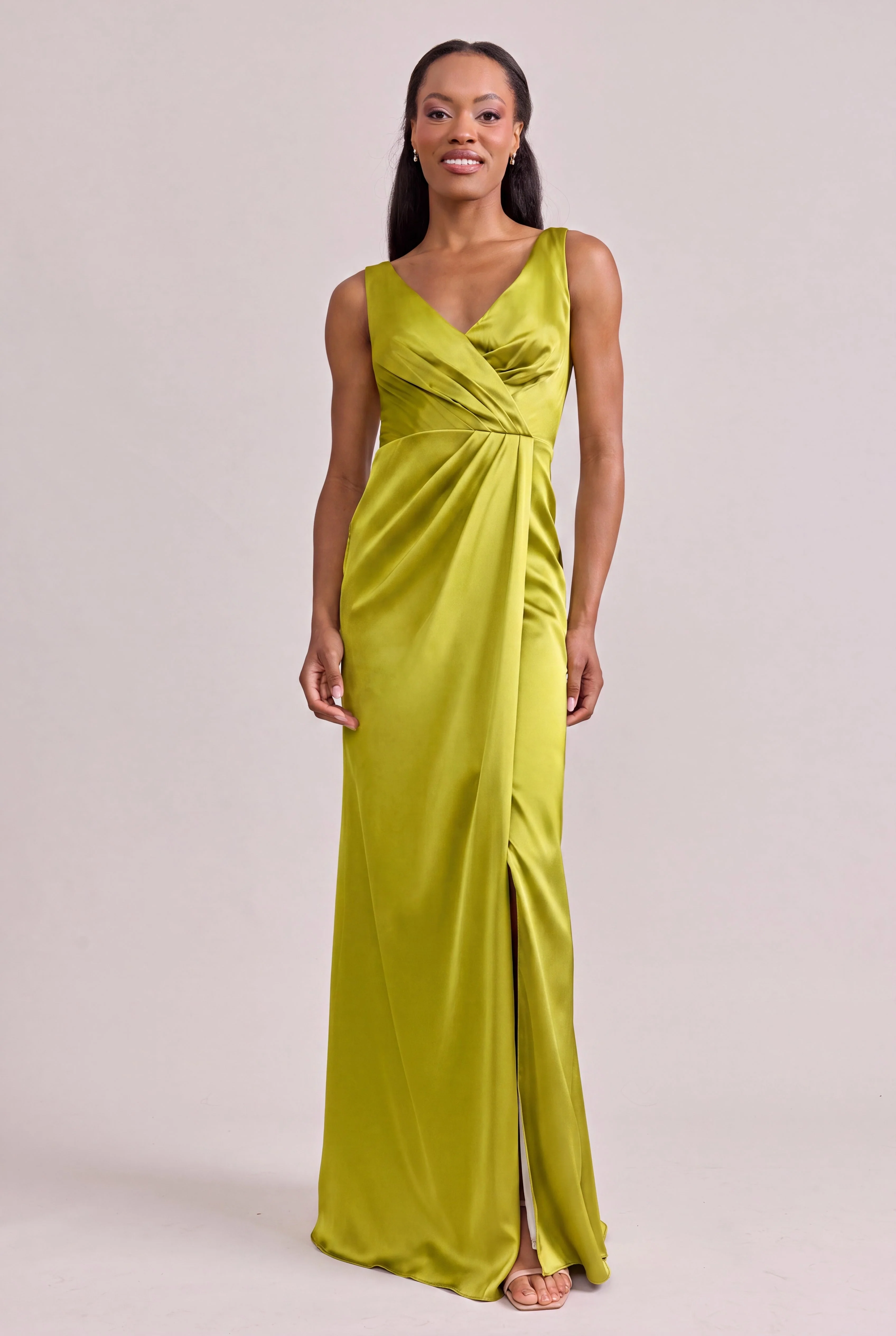 Blair Satin Dress | Made To Order - Image 183