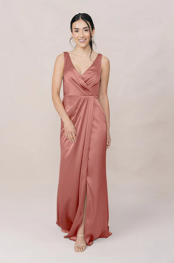 Blair Satin Dress | Made To Order - Image 34