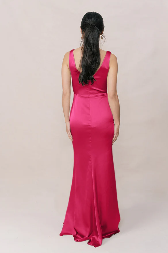Blair Satin Dress | Made To Order - Image 55