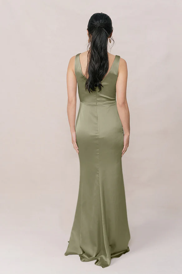 Blair Satin Dress | Made To Order - Image 71
