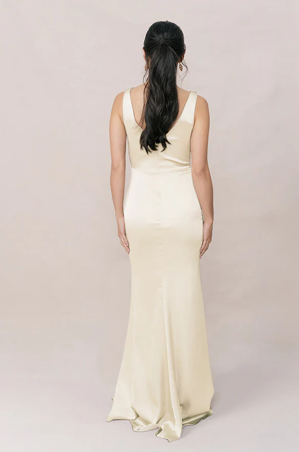 Blair Satin Dress | Made To Order - Image 75