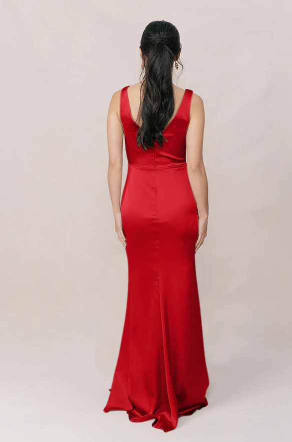 Blair Satin Dress | Made To Order - Image 81
