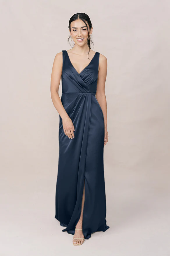 Blair Satin Dress | Made To Order - Image 82
