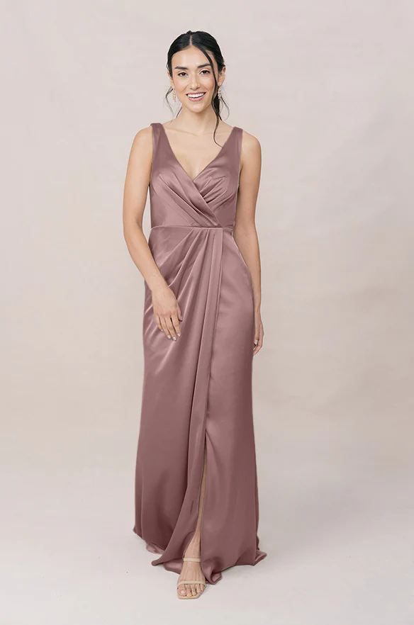 Blair Satin Dress | Made To Order - Image 84