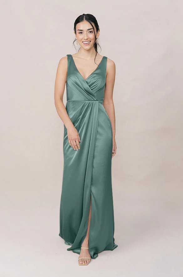 Blair Satin Dress | Made To Order - Image 86