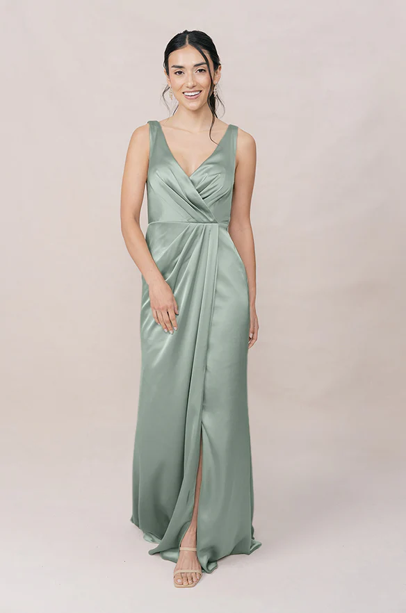 Blair Satin Dress | Made To Order - Image 92