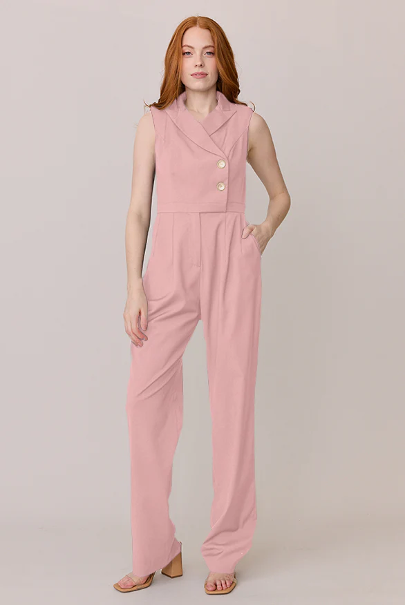 Blake Crepe Jumpsuit | Made To Order - Image 11
