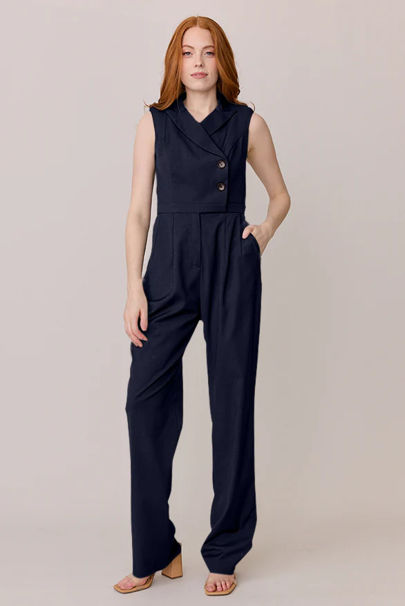 Blake Crepe Jumpsuit | Made To Order - Image 45