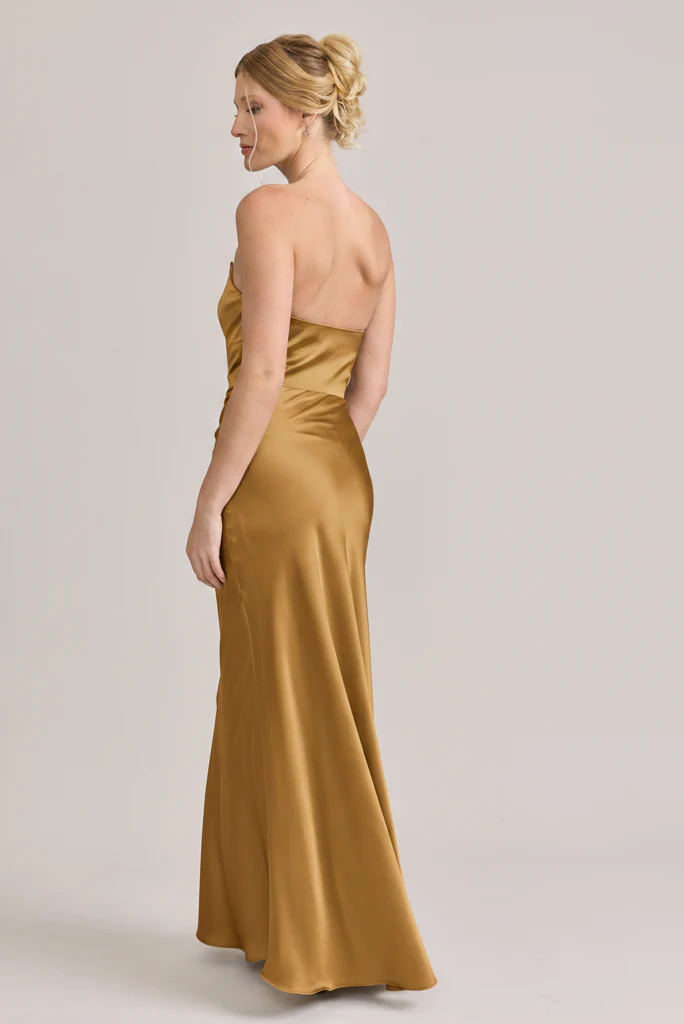 Blythe Satin Dress | Made To Order - Image 100