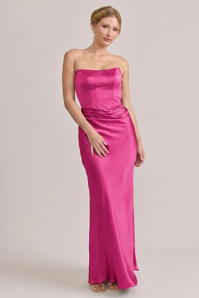 Blythe Satin Dress | Made To Order - Image 103