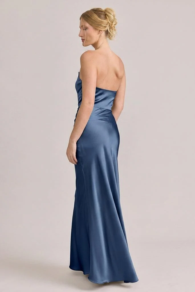 Blythe Satin Dress | Made To Order - Image 106