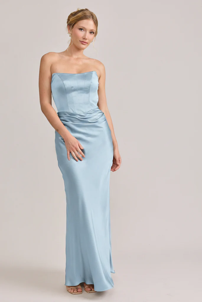 Blythe Satin Dress | Made To Order - Image 107