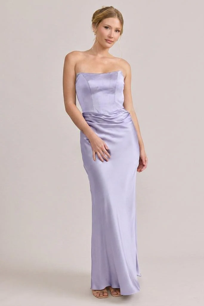 Blythe Satin Dress | Made To Order - Image 109
