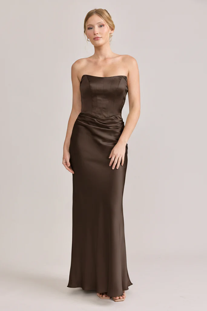 Blythe Satin Dress | Made To Order - Image 11