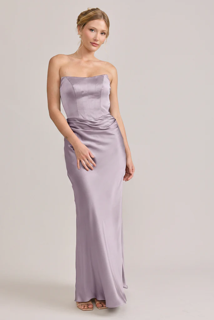 Blythe Satin Dress | Made To Order - Image 111