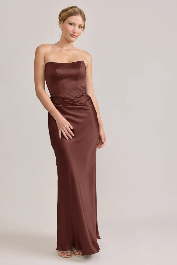 Blythe Satin Dress | Made To Order - Image 113