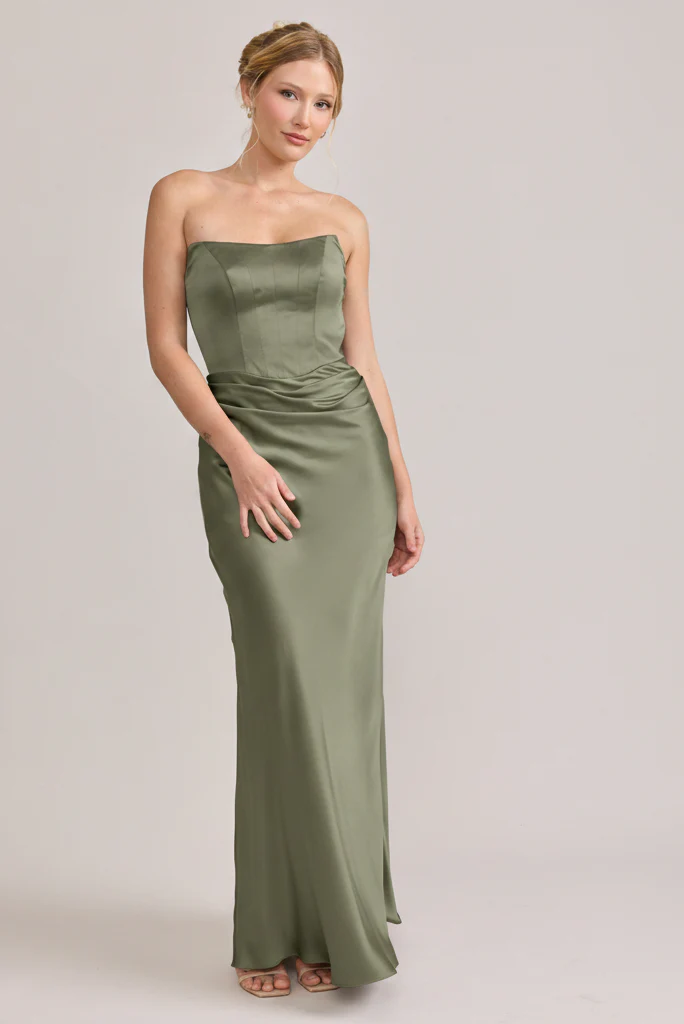 Blythe Satin Dress | Made To Order - Image 121