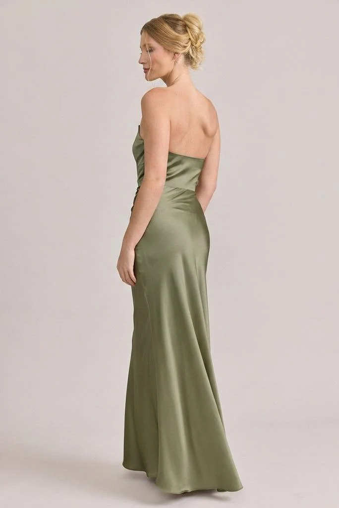 Blythe Satin Dress | Made To Order - Image 122