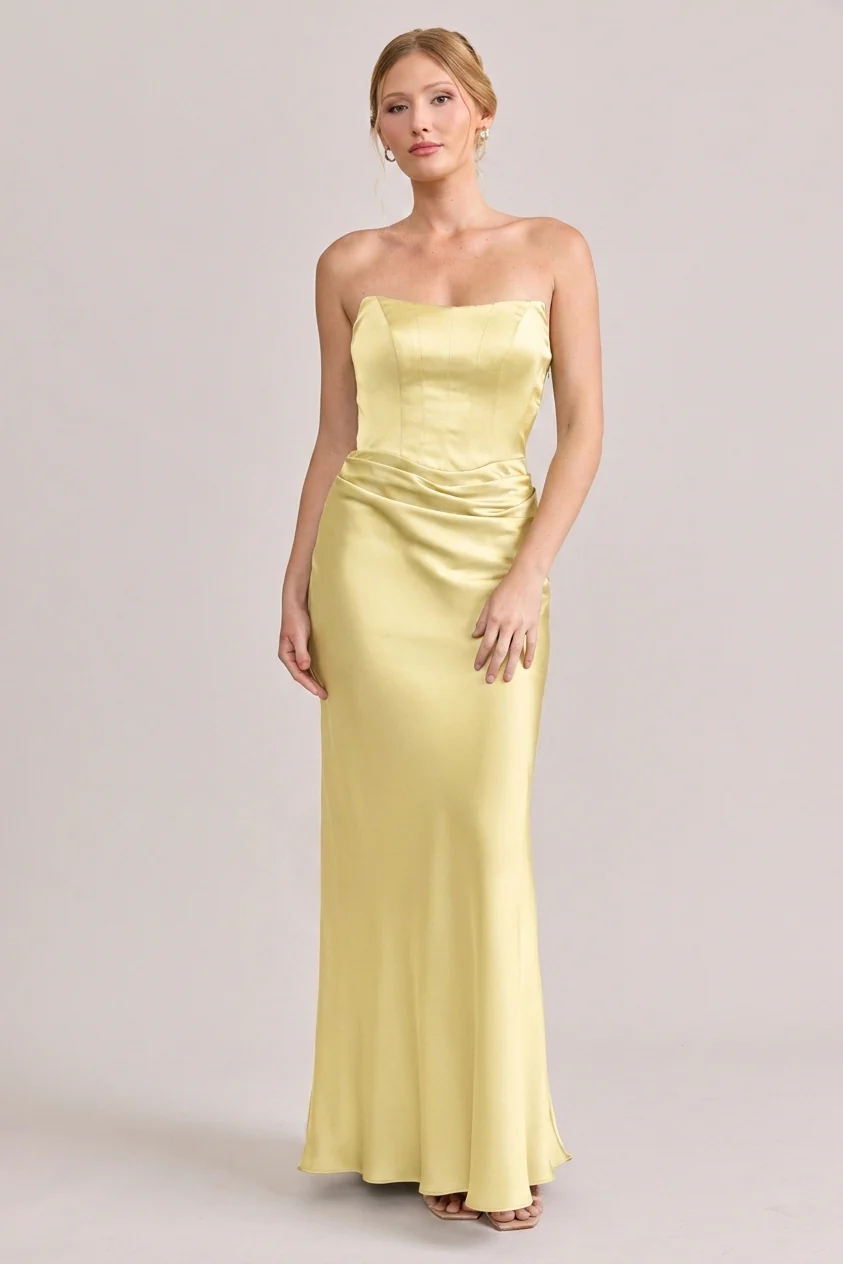 Blythe Satin Dress | Made To Order - Image 13