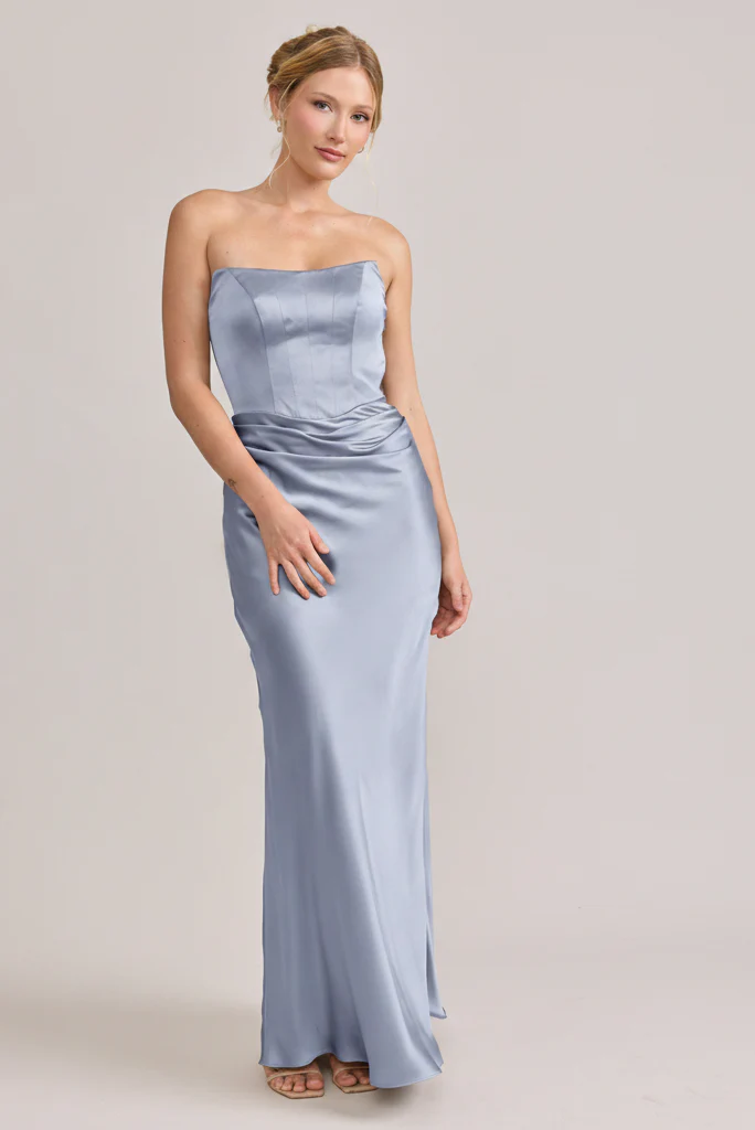 Blythe Satin Dress | Made To Order - Image 131