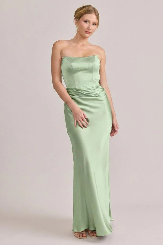 Blythe Satin Dress | Made To Order - Image 133