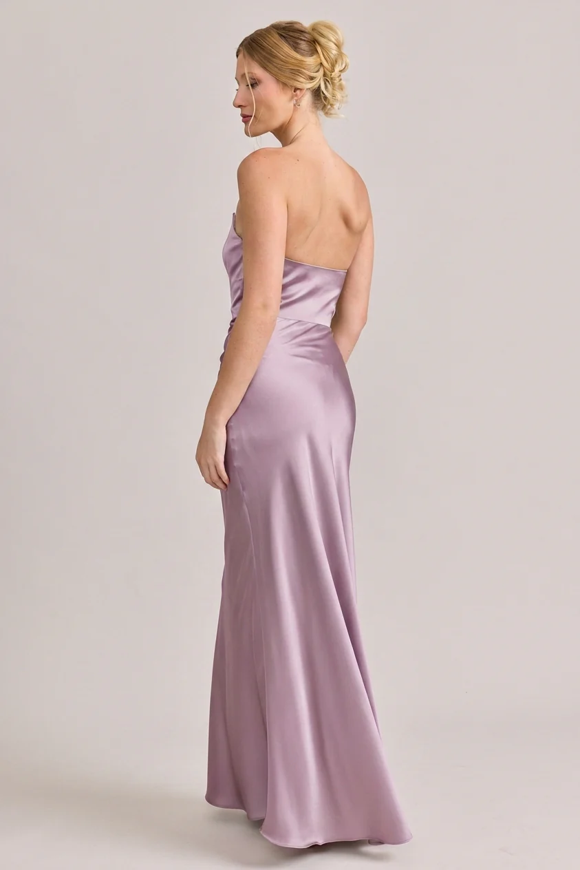 Blythe Satin Dress | Made To Order - Image 140