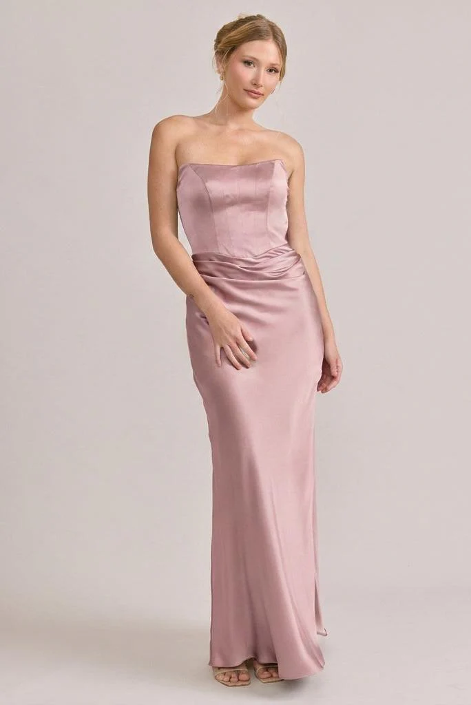 Blythe Satin Dress | Made To Order - Image 141