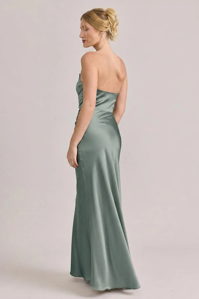 Blythe Satin Dress | Made To Order - Image 144