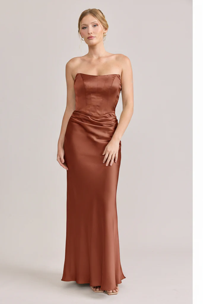 Blythe Satin Dress | Made To Order - Image 147