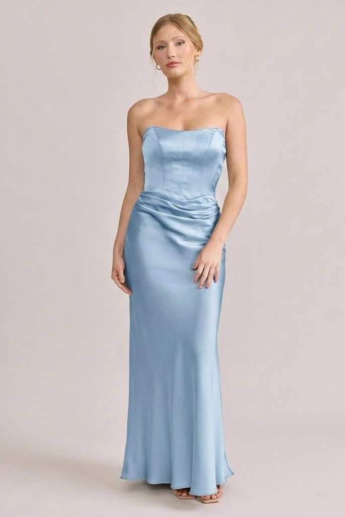 Blythe Satin Dress | Made To Order - Image 15