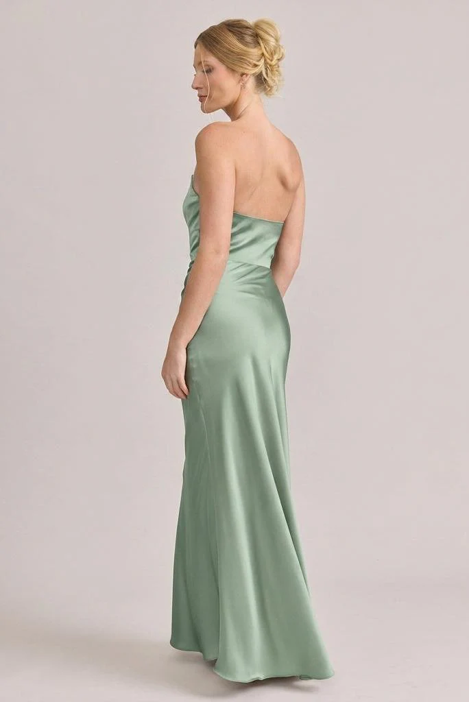Blythe Satin Dress | Made To Order - Image 150