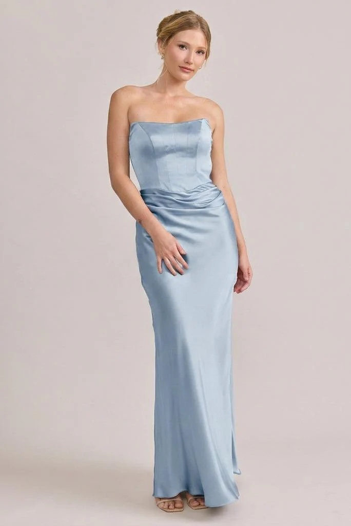Blythe Satin Dress | Made To Order - Image 153